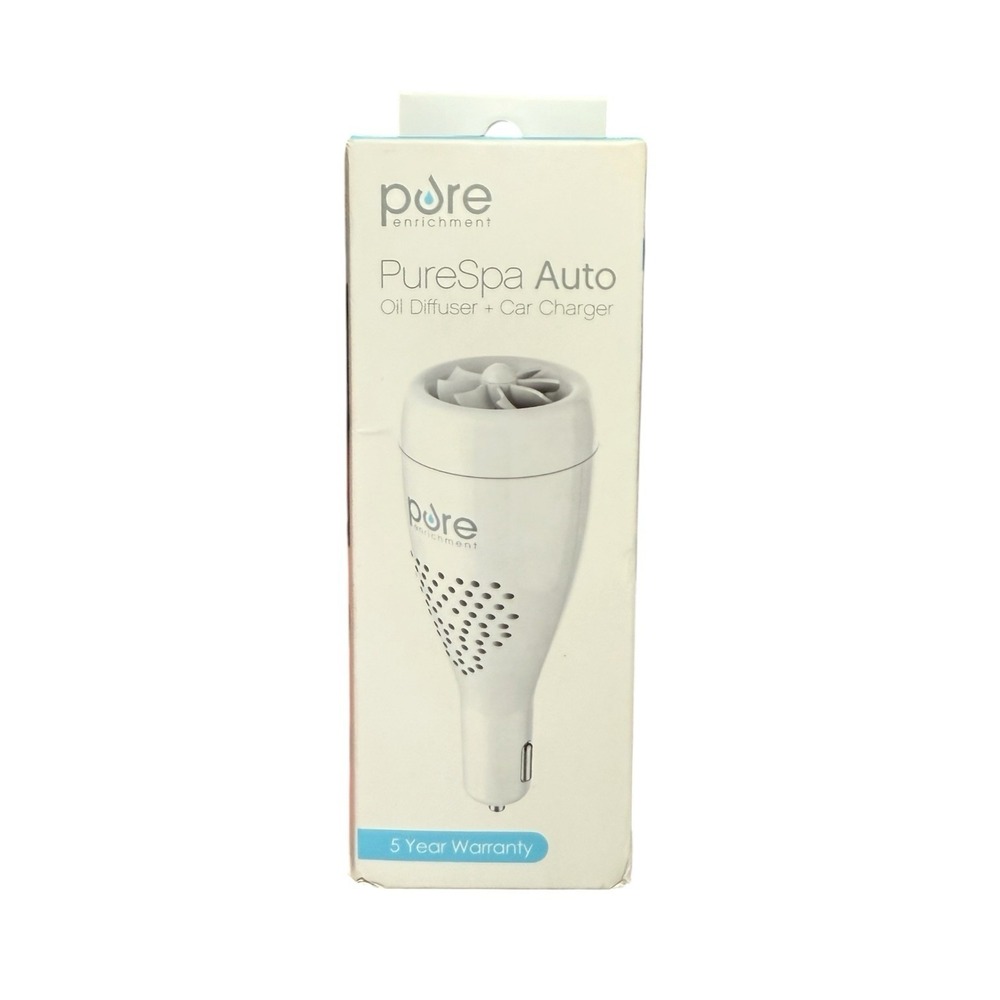 Pure Purespa Auto Oil Diffuser And Car Charger. New